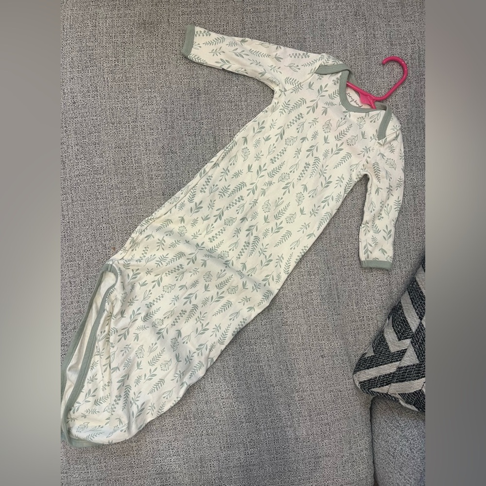 Tiny Kind Long Sleeve Knitted Gown NB
